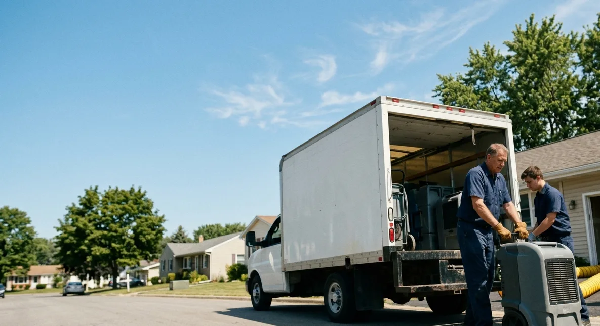 Water Damage Cleanup in Mechanicstown, OH near me